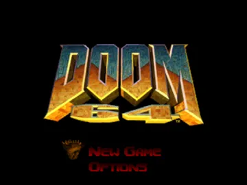 Doom 64 (Europe) screen shot title